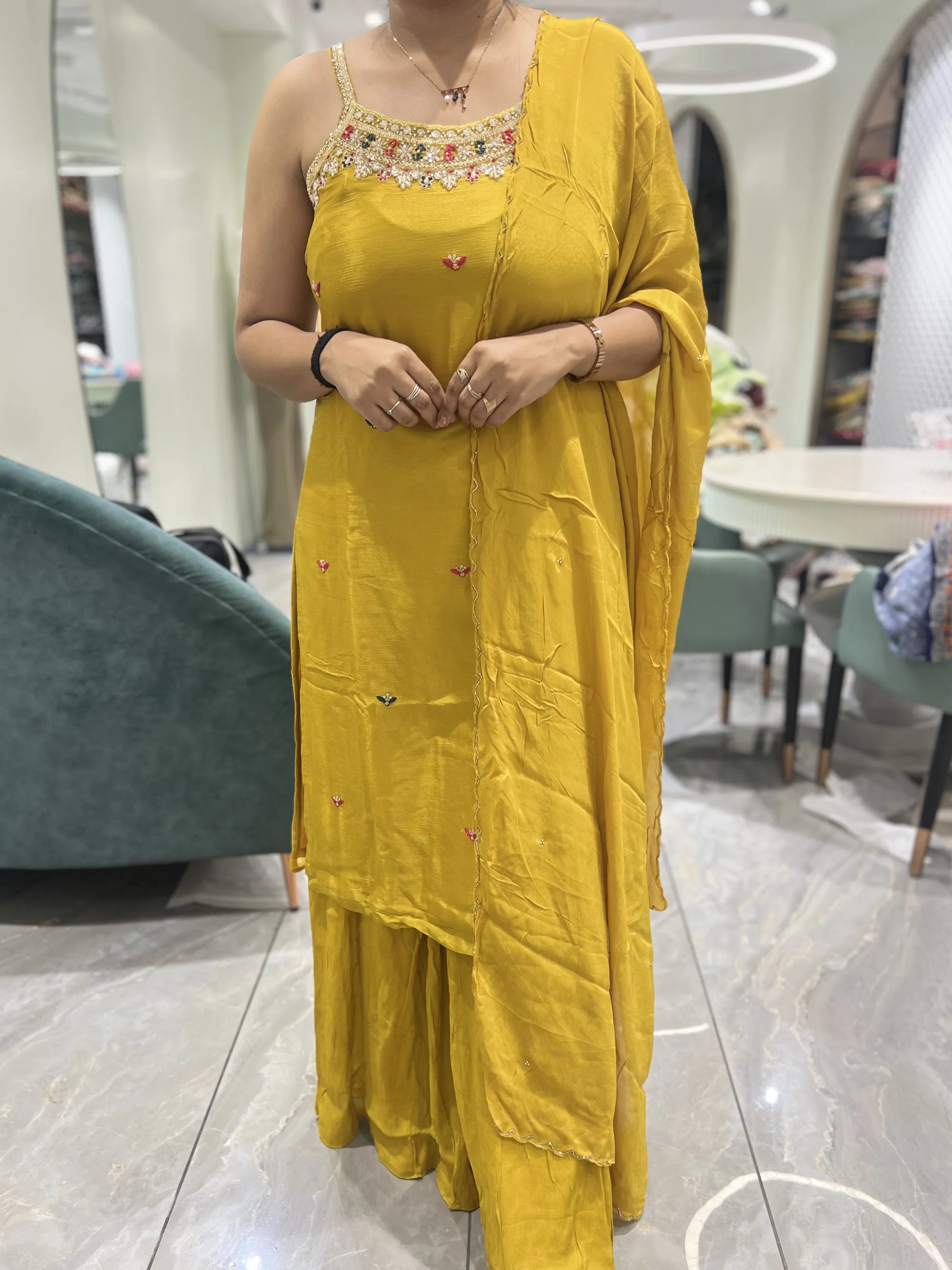Yellow Hand Work Important Three Piece - HDDGORI 650 2