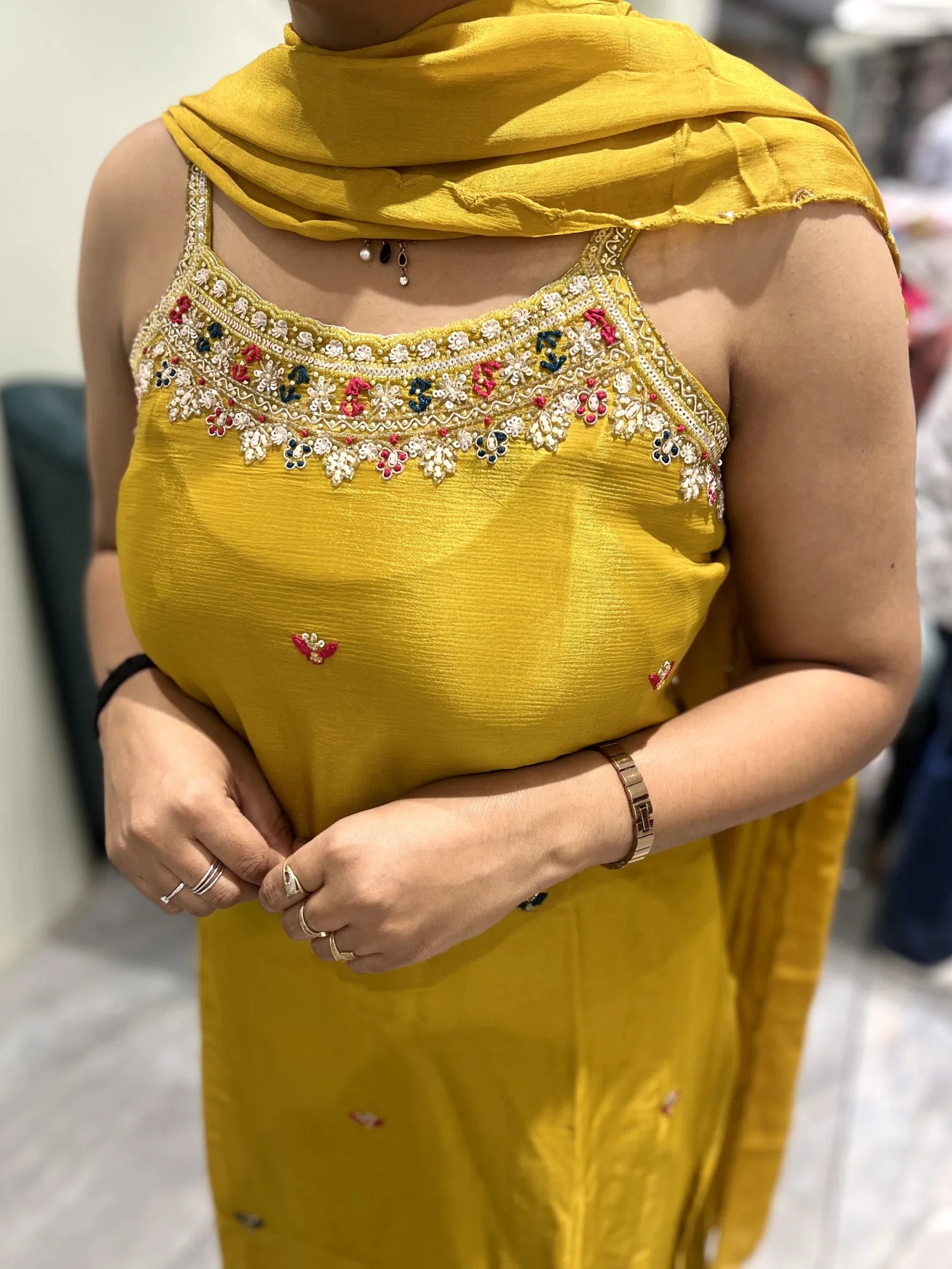 Yellow Hand Work Important Three Piece - HDDGORI 650 2