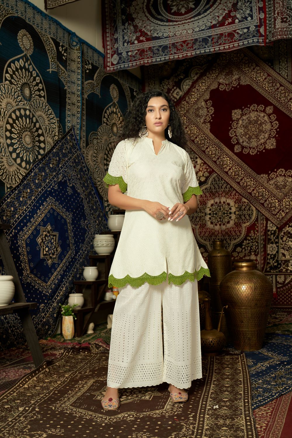 Dreamy Delight: Cotton Cord Set with Shifli Elegance