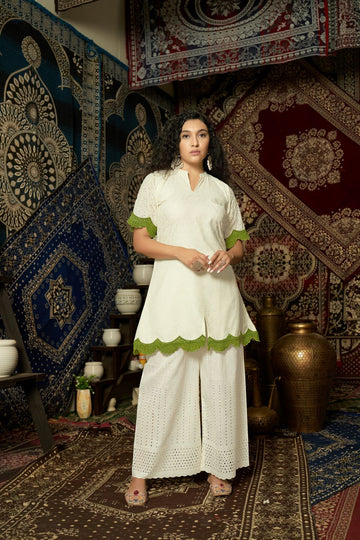 Dreamy Delight: Cotton Cord Set with Shifli Elegance