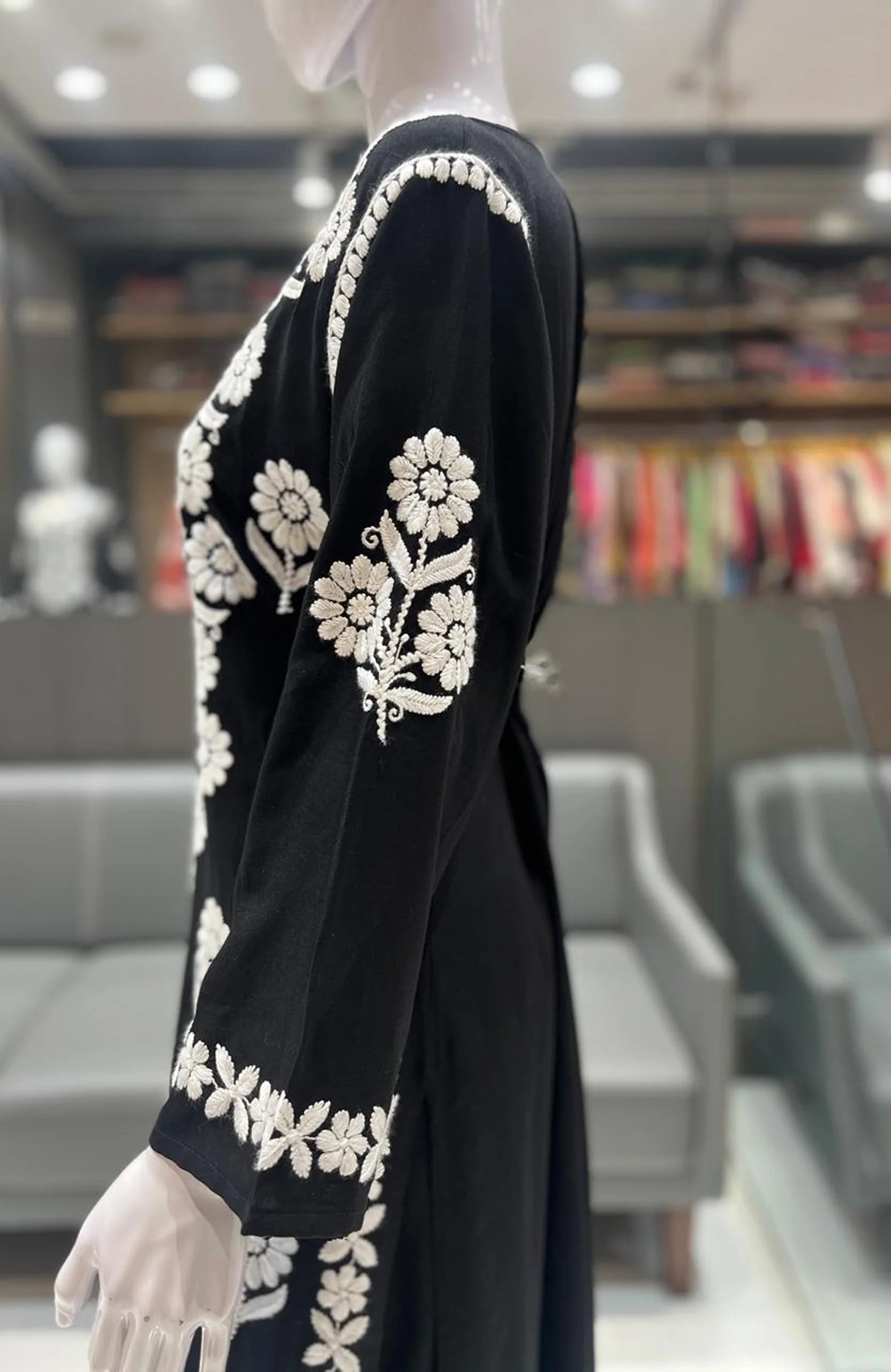 Royal Blue Rayon Lakhnavi Embroidered Kurta Palazzo Set for Women | Elegant 2 Piece Ethnic Wear