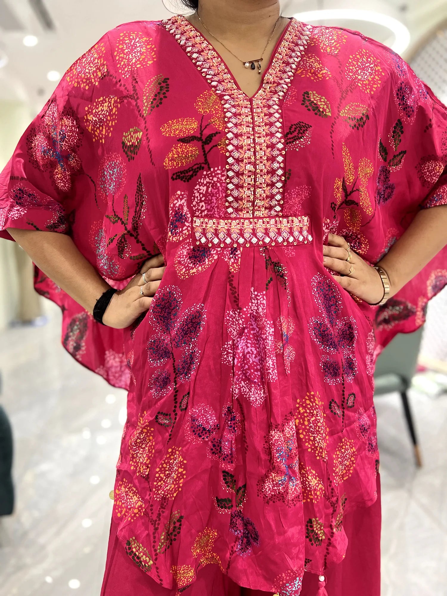 Raani Embroidery Reyon Cordset - IDGORI 731 3